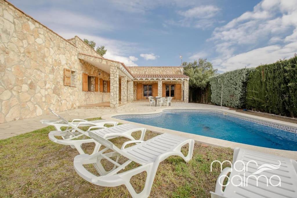 Villa La Roca By Marcalma Les Tres Cales Eksteriør bilde
